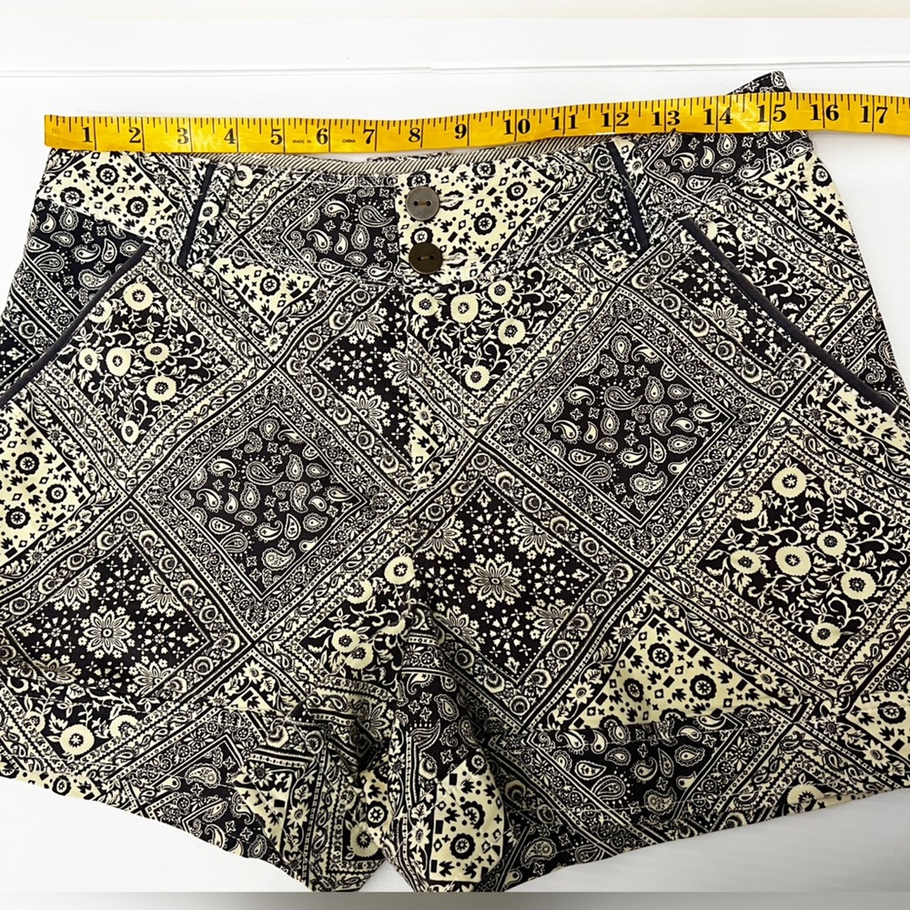Anthropologie Cartonnier Bandana Print Shorts - 8 - Picture 15 of 15
